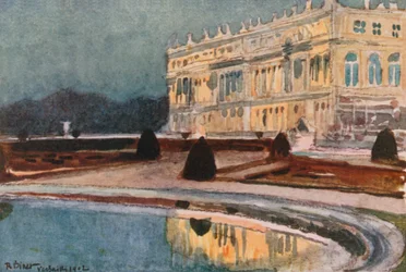 Palace from the Southern Parterre, Versailles